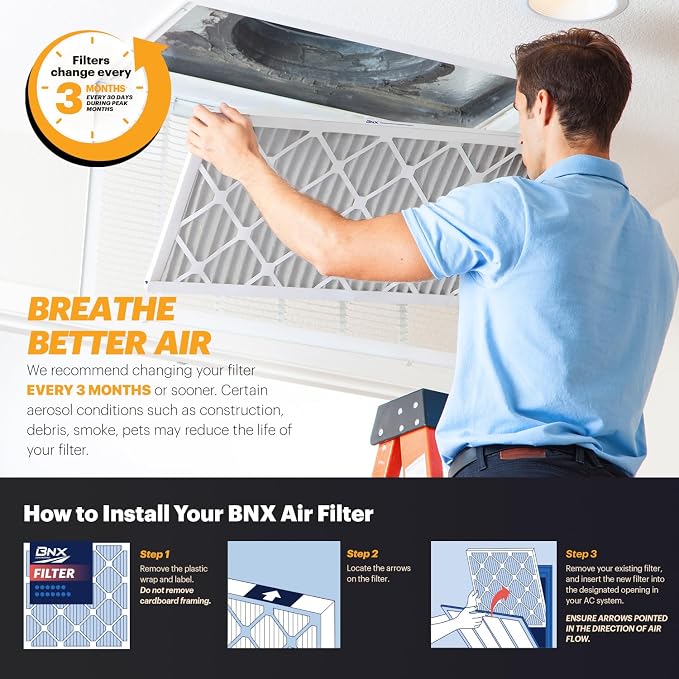 BNX TruFilter 14x30x1 Air Filter MERV 11 - Image 7