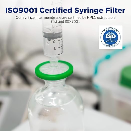 Membrane Solutions 20 Pack Syringe Filter Sterile PES Hydrophilic Filtration - Image 5