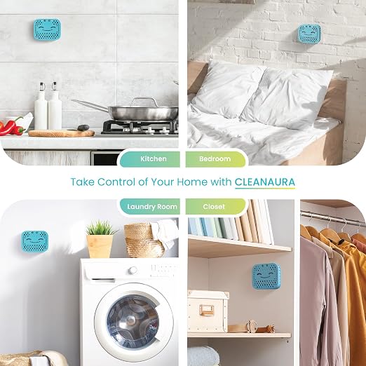 Home Zone Living CleanAura Deodorizing Filter Kit - Image 6