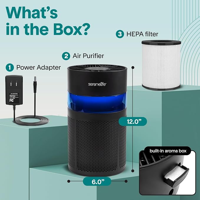 SereneLife Portable Air Purifier - Image 8