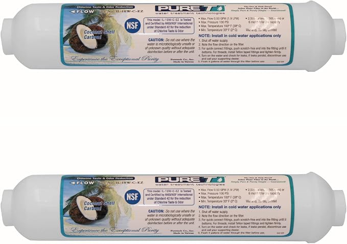 PureT IL-10W-C-EZ, Lifetime of 1 Year or 1, 500 Gallons by PureT
