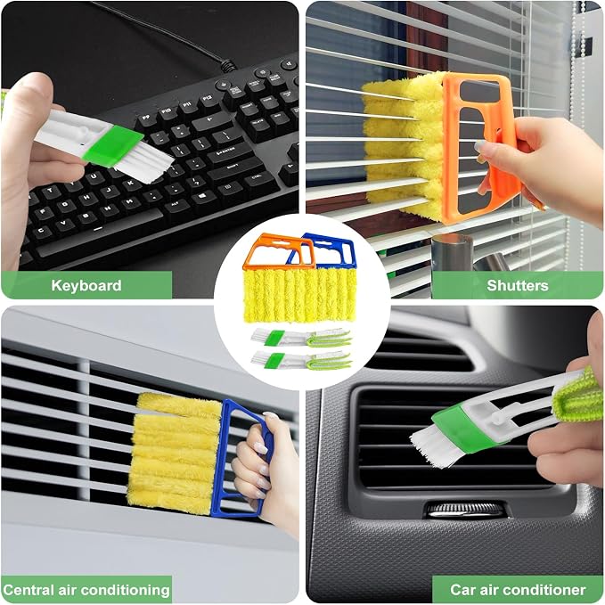 4Pcs Blind Cleaner Duster Tool Set - Image 6