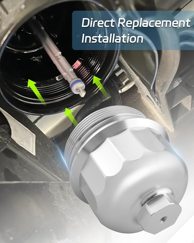 Fuel Filter Housing Cap Fit for GM Duramax 6.6L L5P 2017 2018 2019 2020，Fit for - Image 5