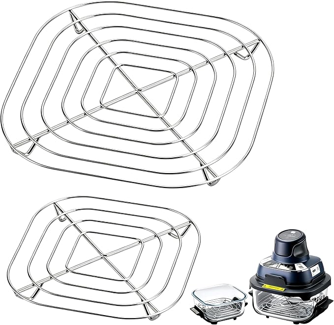 2PCS Crisper Stainless Steel Rack Compatible by Unknown