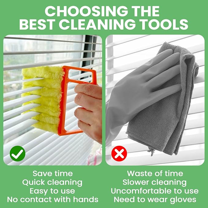 4Pcs Blind Cleaner Duster Tool Set - Image 4