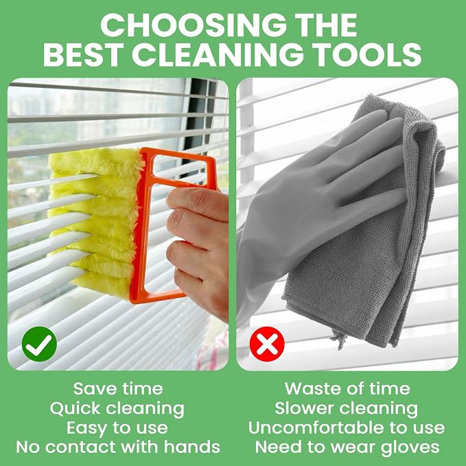4Pcs Blind Cleaner Duster Tool Set - Image 4