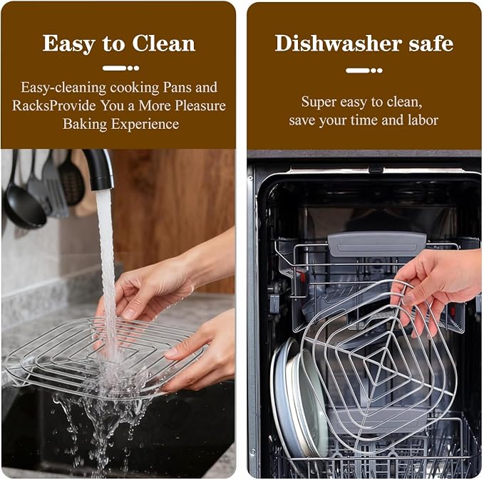 2PCS Air Fryer Crisper Rack, Compatible - Image 7
