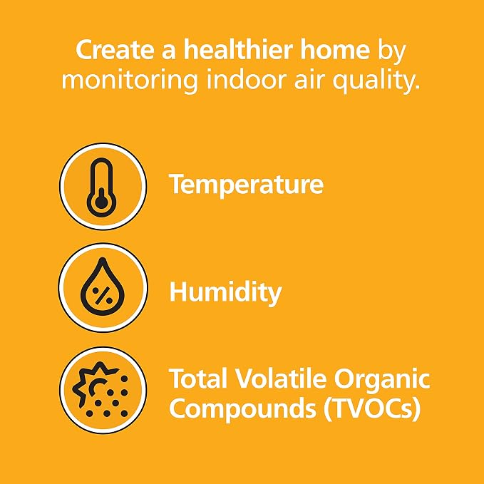 Kidde Smart Carbon Monoxide Detector & Indoor Air Quality Monitor, Alexa - Image 4