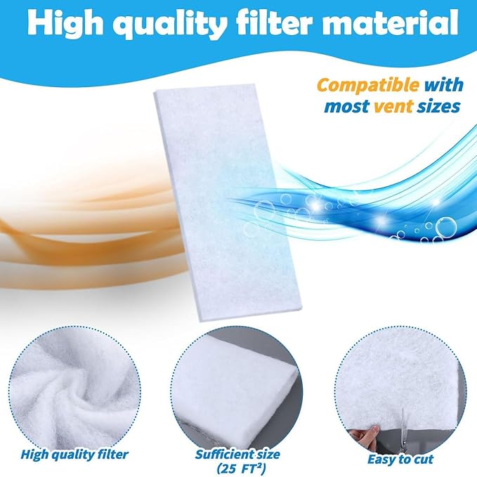 Pack of Outlet Sieves for Covering Over 36 Standard Outlet Grilles Including - Image 6