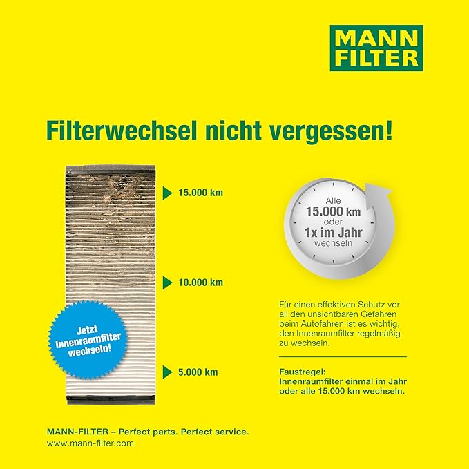 MANN-FILTER CUK 26 009 Cabin Air Filter - Image 5