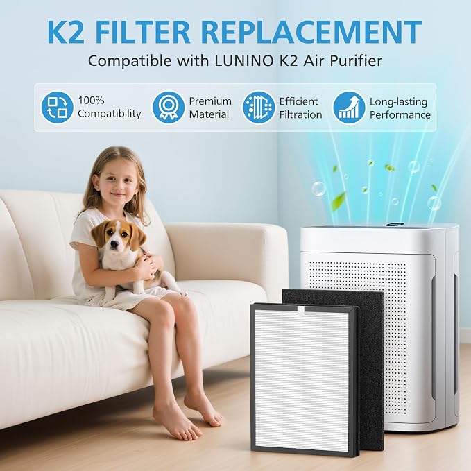 2 Pack K2 Replacement Filter Compatible - Image 2