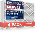 BNX TruFilter 18x24x1 Air Filter MERV 13 by BNX