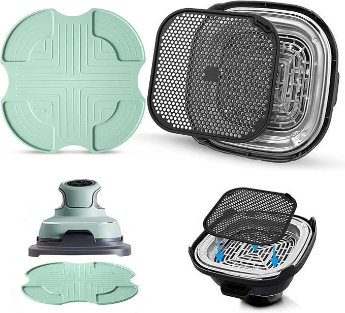Silicone Mat for Ninja Crispi Air Fryer, Heat-Insulating Trivet for FN101 by Unknown