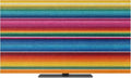 Colorful Mexican Stripe Indoor TV Cover, Elastic TV Screen Protector Rainbow by Unknown