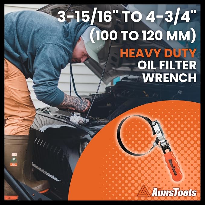 3005 Automotive Universal Oil Filter Swivel Removal Wrench - Image 3