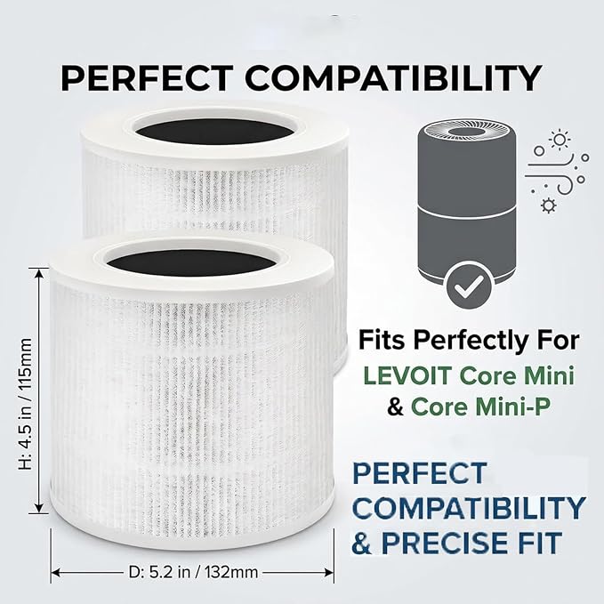 4-Pack Replacement Filter Compatible - Image 3