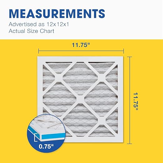 Aerostar 20x22x1 MERV 13 Air Filter, 4 Pack Set of HVAC Furnace Filters - Image 5