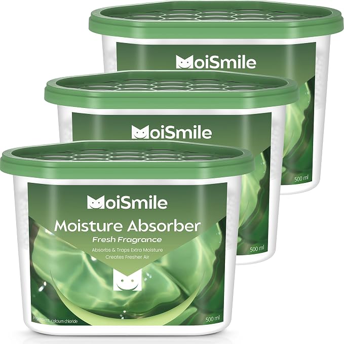 Moisture Absorbers, Fast Acting Fresh Scent Humidity Absorber & Odor Eliminator by MoistureAbsorbers