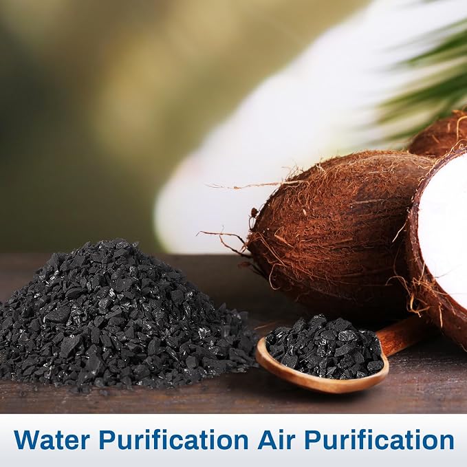 Timgle Bulk Water Air Filter Activated Charcoal Coconut Hull Granular Activated - Image 6