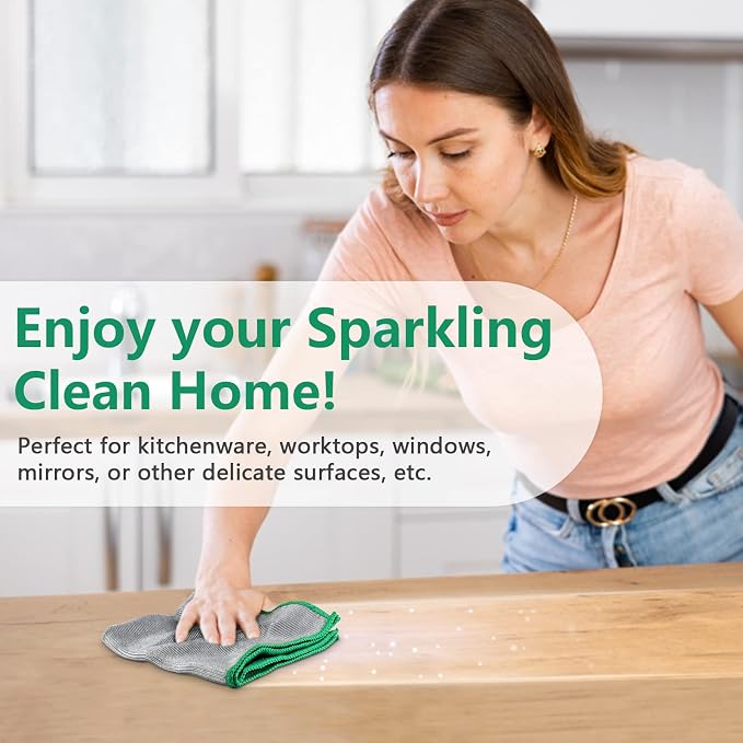 Airlab Glass Polishing Cloth Streak Free Miracle Cleaning Cloth Lint Free - Image 6