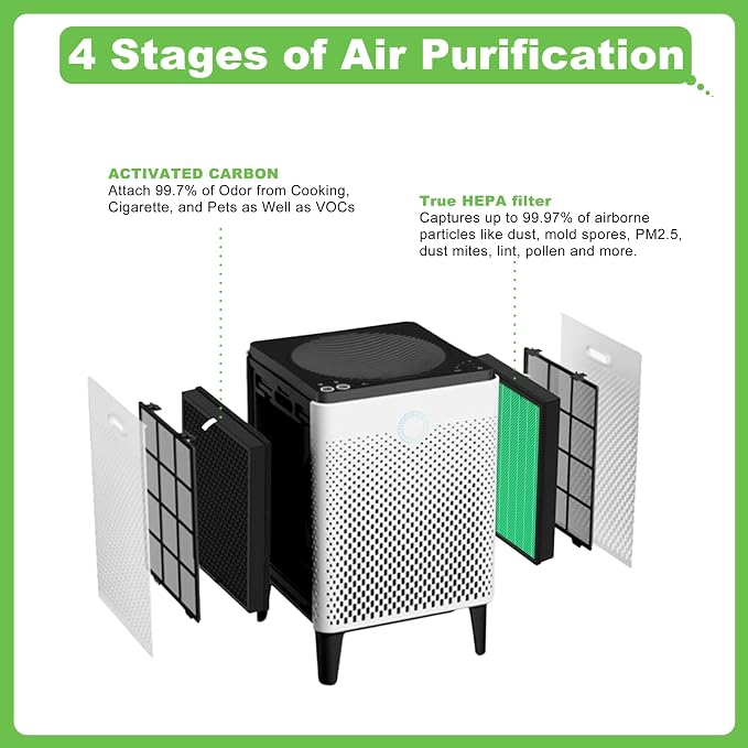Airmega Max2 300 Filter Replacement, Compatible - Image 3