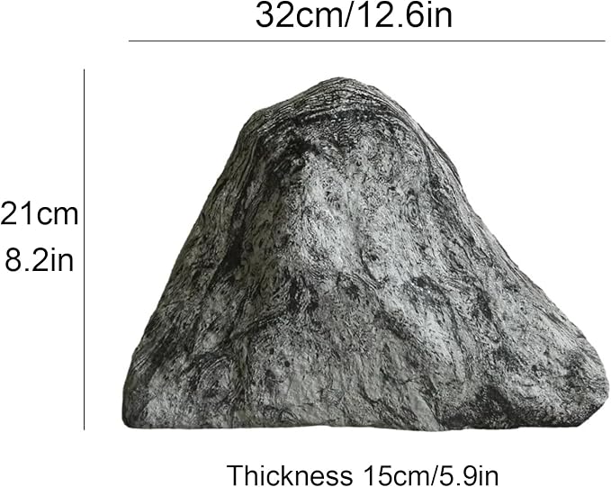 Outdoor Fake Rock Cover Realistic Lightweight Fiberglass Artificial Landscape - Image 7