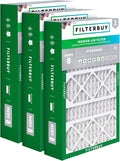 Filterbuy 17x26x4 Air Filter MERV 8 Essential Dust & Allergy Defense, by Filterbuy