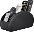Fintie Remote Control Holder, 5 Compartments Vegan Leather TV Remoter Caddy by Fintie