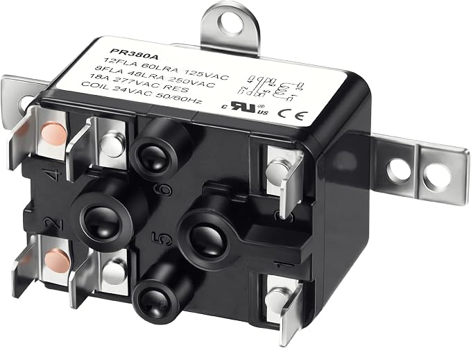 Dreyoo 1 Pack 24V Fan Relay, 90-380 Isolation Relay AC Switch SPST by Dreyoo