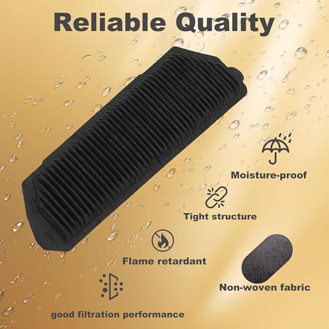 Pair HV Battery Cooling Air Intake Filter Screen, HV Battery Filter Compatible - Image 2