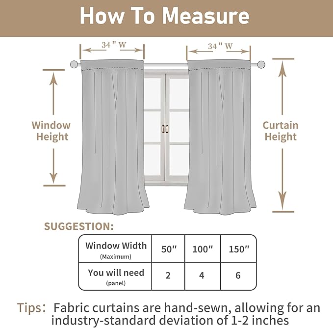 LAMIT Light Filtering Linen Curtains 72 inches Long for Bedroom, Linen Textured Semi Sheer Back Tab and Rod Pocket Boho Drapes for Window/Living Room, Terracotta, 2 Panels, 34 x 72 Inch