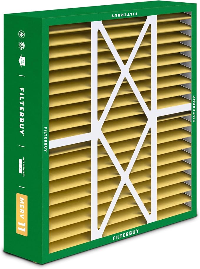 Filterbuy 20x22x5 Air Filter MERV 11 Superior Pet & Allergy Defense, Pleated - Image 8