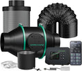 MARS HYDRO 4 Inch Air Filtration Kit, Inline Duct Fan by MARSHYDRO