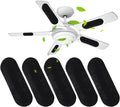 5PCS Ceiling Fan Blade Filter Activated Coconut Shell Carbon Air Filter Home by Unknown