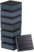 HARFINGTON 8pcs Rubber Anti Vibration Pads 2" x 2" x 7/8" Isolation Vibration by HARFINGTON