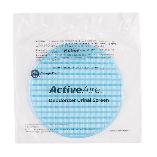 ActiveAire Deodorizer Urinal Screen by GP PRO, Coastal Breeze, 12 Screens Per - Image 8