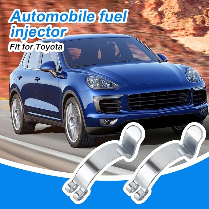 2pcs Car Air Filter Clips, Metal Air Cleaner Cover Clip Housing Box Lid Spring - Image 7