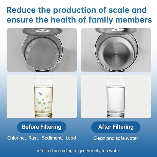 Water Filter for Sink Faucet, NSF42 Certified Faucet-Mounted Water Filter - Image 8