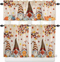 Fall Kitchen Curtain Set, Light Filtering Short Curtains Valance by Unknown