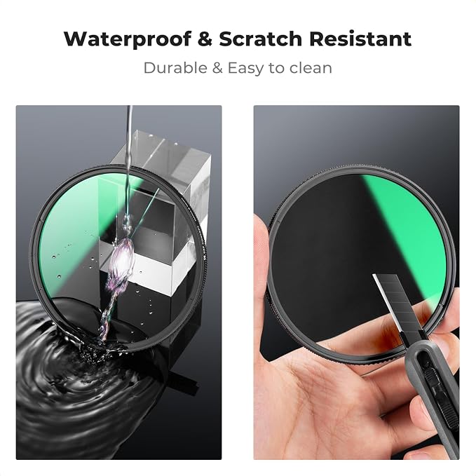 K&F CONCEPT 43mm True Color Ultra-Low Reflectivity CPL Filter Polarizer Lens - Image 5