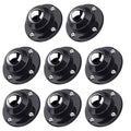 PlusRoc 8 Pack Anti-Rust Wheels Stainless Steel Self Adhesive Caster Wheels by PlusRoc