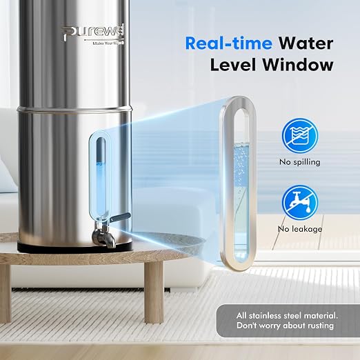 Purewell 2.25G Gravity Water Filter System - Image 6