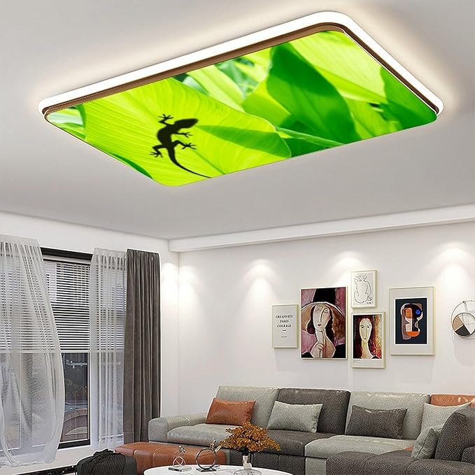 2PCS Fluorescent Light Covers for Classroom Ceiling Lights Magnetic Light Covers - Image 6