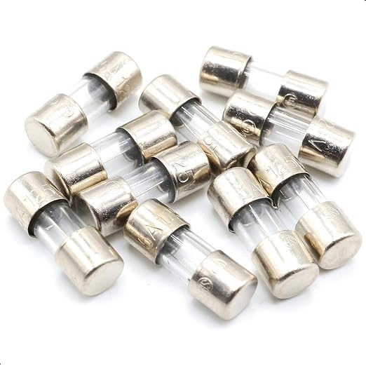 SIXQJZML 10 Pack F5AL Fast-Blow Mini Fuse 5A Max 5 amp 125V Glass Fuses 0.14 x - Image 4