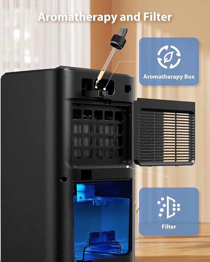 UBBO 95oz Dehumidifiers for Home, 1000 Sq.Ft Dehumidifier - Image 6