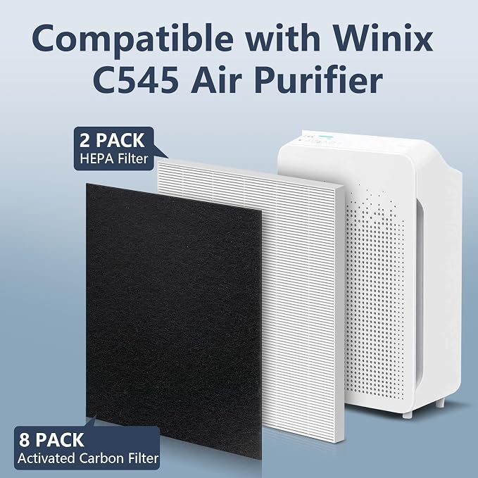 C545 HEPA Replacement Filter S for Winix C545 Air Purifier, Replace Replacement - Image 2