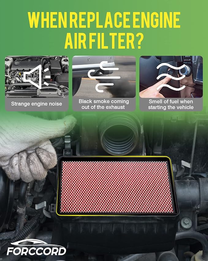 Cabin & Engine Air Filter Fit for Toyota Tacoma V6 2016-2023 Activated Carbon - Image 6