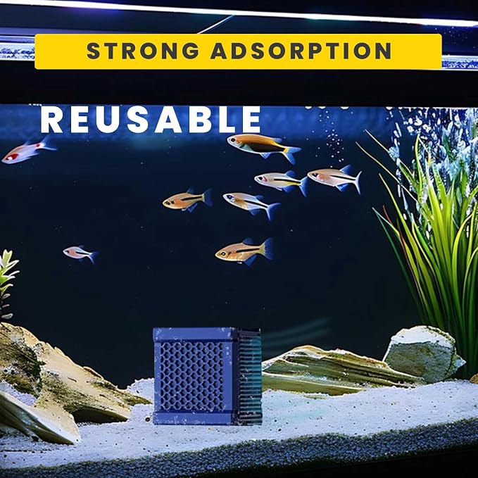 2pcs Cubic Water Trough Filter for Honeycomb Charcoal Activated Carbon Media - Image 5