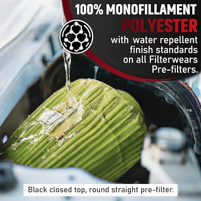 FILTERWEARS Pre-Filter F102Y For SPECTRE 8131 8132 8136 8138 K&N RG-1001 - Image 4