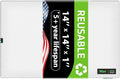 Reair 14x14x1 Extra Replacement Filter without Frame, Washable and Reusable Air by Reair